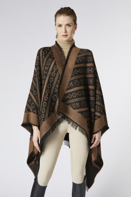 Vestrum Pedraces Cape Honing-Zwart, een must have voor uw gaderobe kast.