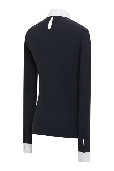 Samshield Wedstrijdshirt Clarence Lange Mouwen - Donkerblauw Licht draagbaar Samshield Wedstrijdshirt Clarence Lange Mouwen - Donkerblauw Licht draagbaar