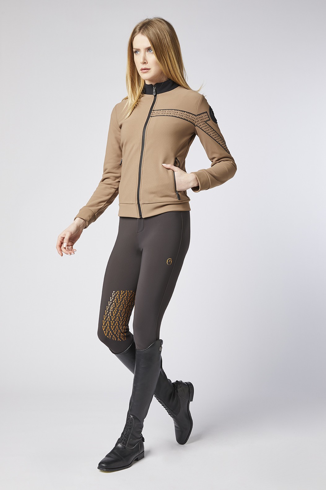 Vestrum Varna Dames Full Zip Sweater - Kleur Corten - Ridershouse.com Vestrum Varna Dames Full Zip Sweater - Kleur Corten - Ridershouse.com