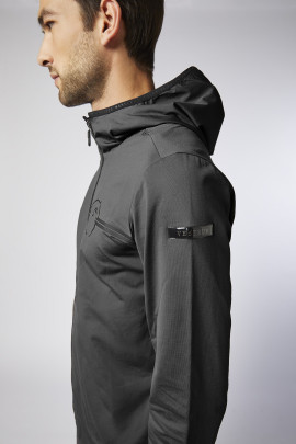 Ridershouse: Vestrum Men's LS Training Top / Vest - kleur: Donkergrijs Ridershouse: Vestrum Men's LS Training Top / Vest - kleur: Donkergrijs