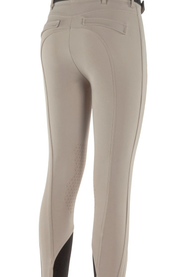 Ridershouse : Equiline Dames Rijbroek Knie grip Ettiekh - kleur: beige Ridershouse : Equiline Dames Rijbroek Knie grip Ettiekh - kleur: beige