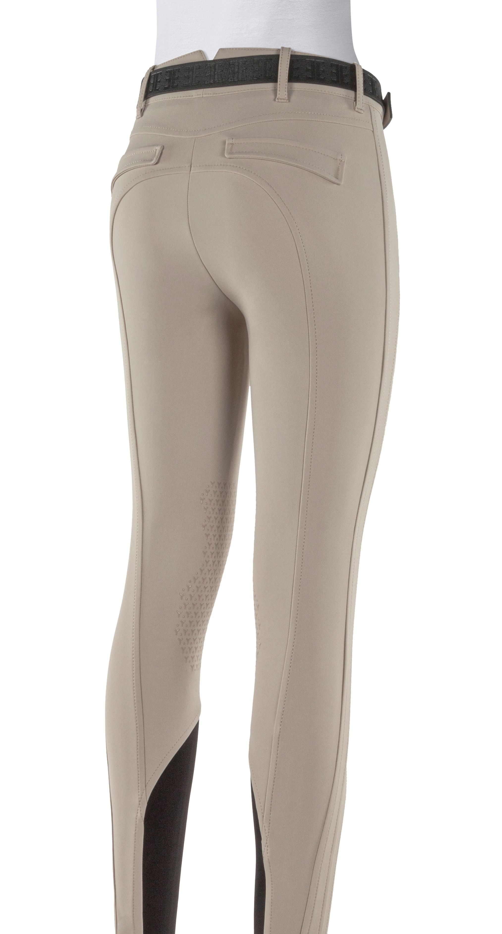 Ridershouse : Equiline Dames Rijbroek Knie grip Ettiekh - kleur: beige Ridershouse : Equiline Dames Rijbroek Knie grip Ettiekh - kleur: beige