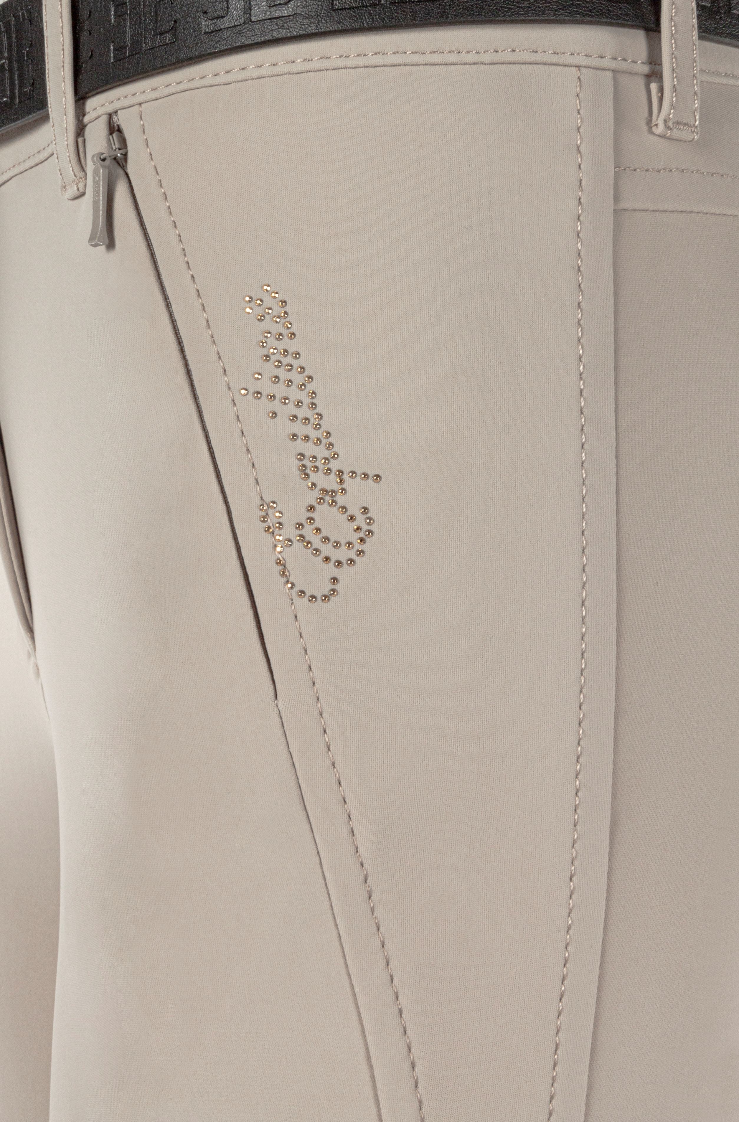 Ridershouse: Equiline Women's Breeches knee grip high waisted - color: beige Ridershouse: Equiline Women's Breeches knee grip high waisted - color: beige