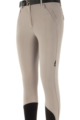 Ridershouse : Equiline Dames Rijbroek Knie grip Ettiekh - kleur: beige