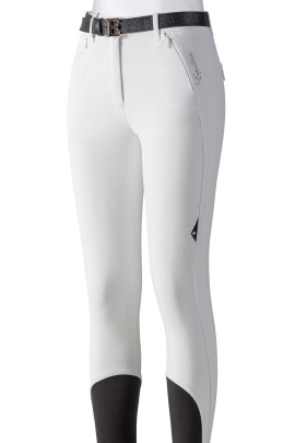 Ridershouse : Equiline Dames Rijbroek Knie grip Ettiekh - kleur: wit
