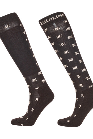 Ridershouse: Equiline technical Socks Quick-dry Elinore - color: brown Ridershouse: Equiline technical Socks Quick-dry Elinore - color: brown