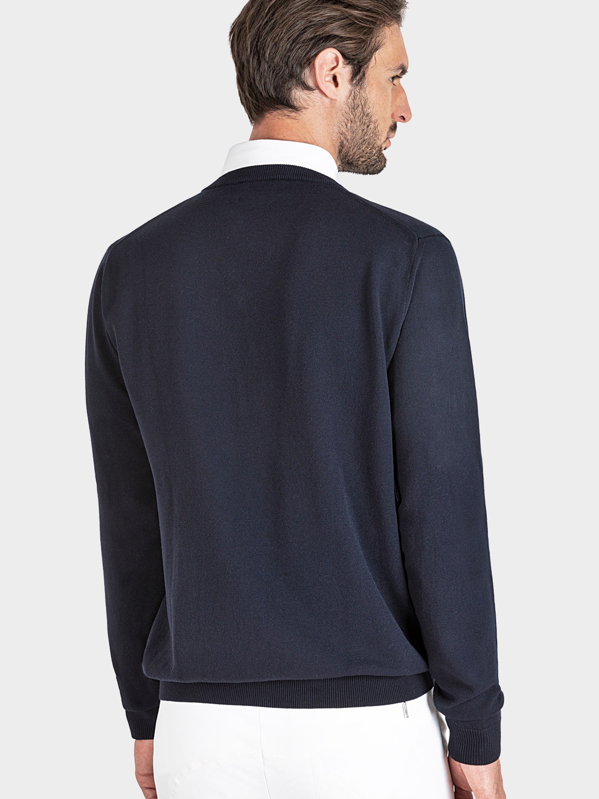 Equiline Men's Pullover Cedec Blue Equiline Men's Pullover Cedec Blue