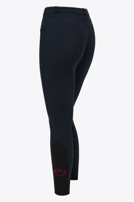 Ridershouse: Cavalleria Toscana Breeches Mini Orbit Flock Navy Blue Kneegrip Ridershouse: Cavalleria Toscana Breeches Mini Orbit Flock Navy Blue Kneegrip
