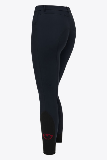 Ridershouse: Cavalleria Toscana Breeches Mini Orbit Flock Navy Blue Kneegrip Ridershouse: Cavalleria Toscana Breeches Mini Orbit Flock Navy Blue Kneegrip