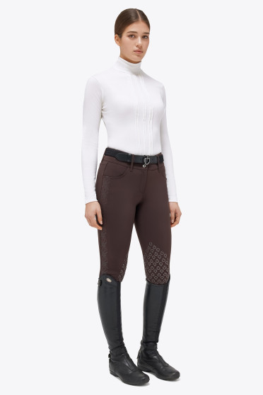 CT Tech Wool Pleated Turtleneck L/S Trainingsshirt Wit / Zacht Geel CT Tech Wool Pleated Turtleneck L/S Trainingsshirt Wit / Zacht Geel