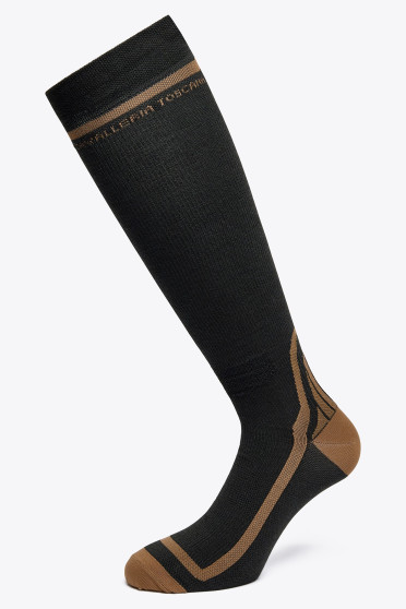 Ridershouse: CT WOOL Socks Black - Brown - Beige by Cavalleria Toscana