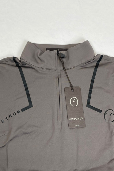 Ridershouse: Vestrum Vollon Training Top long sleeve - kleur hazelnootbruin Ridershouse: Vestrum Vollon Training Top long sleeve - kleur hazelnootbruin