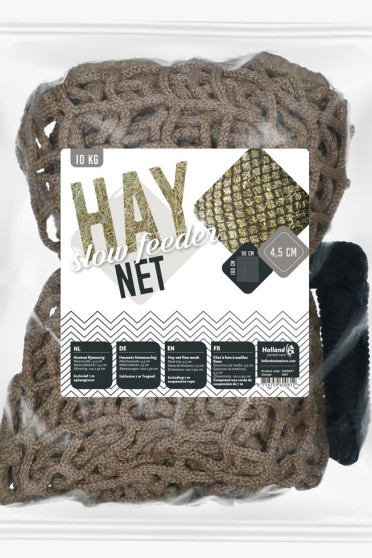 Hay Slowfeeder Net 10 KG Maaswijdte 45MM, Perfect voor in de Paddock. Hay Slowfeeder Net 10 KG Maaswijdte 45MM, Perfect voor in de Paddock.