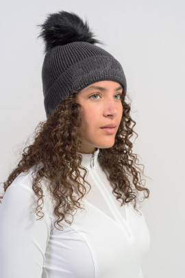 Ridershouse: Samshield Women's Beanie Mira Script - color: magnet Champagne
