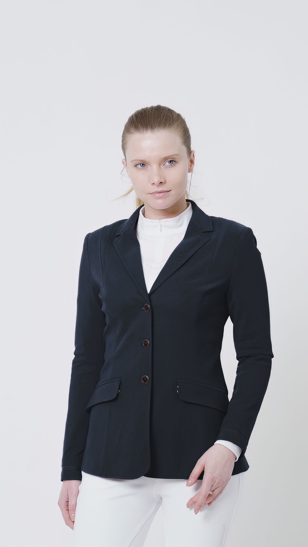 Ridershouse: Samshield Dames Wedstrijdjasje Deltalix - in de kleur Navy Blue Ridershouse: Samshield Dames Wedstrijdjasje Deltalix - in de kleur Navy Blue