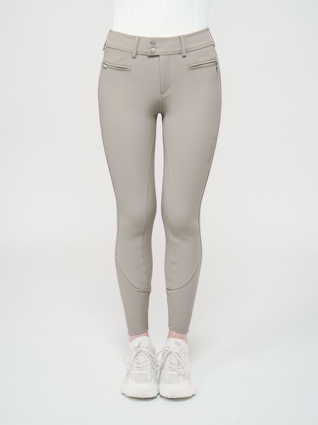 Ridershouse; Samshield Riding Breeches Chloe Script Knee Grip - beige color Ridershouse; Samshield Riding Breeches Chloe Script Knee Grip - beige color