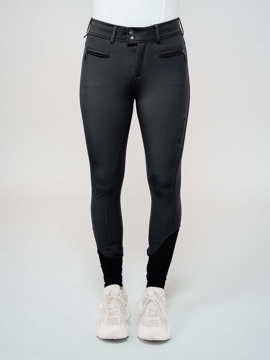 Ridershouse; Samshield Riding Breeches Chloe Script winter full Grip - black Ridershouse; Samshield Riding Breeches Chloe Script winter full Grip - black