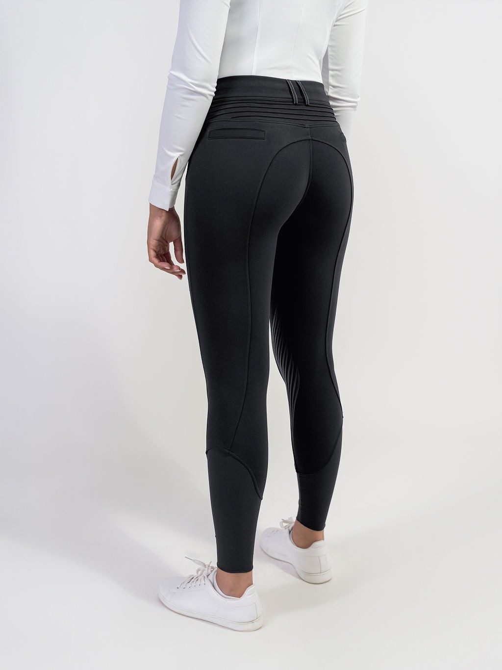 Ridershouse; Samshield Riding Breeches Chloe Script winter knee Grip - black Ridershouse; Samshield Riding Breeches Chloe Script winter knee Grip - black
