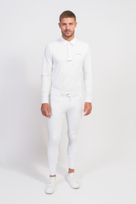 Ridershouse: Samshield Wedstrijd Shirt Arthur lange Mouwen - White Ridershouse: Samshield Wedstrijd Shirt Arthur lange Mouwen - White
