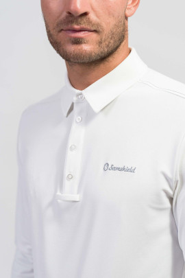 Ridershouse: Samshield Wedstrijd Shirt Arthur lange Mouwen - White