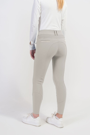 Ridershouse: Samshield Rijbroek Clara Knee Grip - Beige Tone on tone Ridershouse: Samshield Rijbroek Clara Knee Grip - Beige Tone on tone