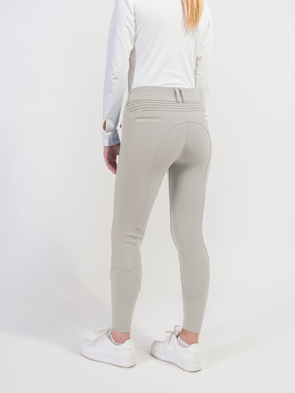 Ridershouse: Samshield Rijbroek Clara Knee Grip - Beige Tone on tone Ridershouse: Samshield Rijbroek Clara Knee Grip - Beige Tone on tone