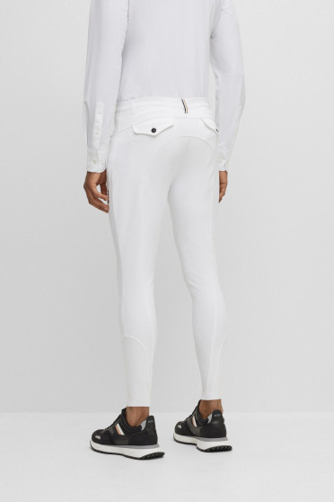 BOSS EQUESTRIAN Men's Breeches Knee Grip James White - Ridershouse.com BOSS EQUESTRIAN Men's Breeches Knee Grip James White - Ridershouse.com