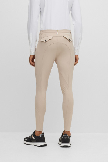 BOSS EQUESTRIAN Mannen Rijbroek Knie Grip James Beige - Ridershouse.com BOSS EQUESTRIAN Mannen Rijbroek Knie Grip James Beige - Ridershouse.com