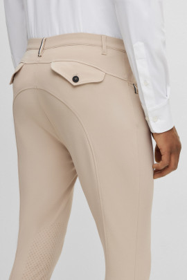 BOSS EQUESTRIAN Mannen Rijbroek Knie Grip James Beige - Ridershouse.com BOSS EQUESTRIAN Mannen Rijbroek Knie Grip James Beige - Ridershouse.com