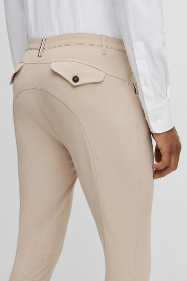 BOSS EQUESTRIAN Mannen Rijbroek Knie Grip James Beige - Ridershouse.com BOSS EQUESTRIAN Mannen Rijbroek Knie Grip James Beige - Ridershouse.com