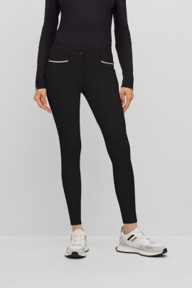 BOSS EQUESTRIAN Women's Breeches Knee Grip Hazel Black - Ridershouse.com