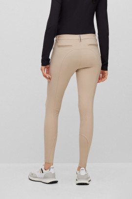 BOSS EQUESTRIAN Dames Rijbroek Knie Grip Hazel Beige - Ridershouse.com BOSS EQUESTRIAN Dames Rijbroek Knie Grip Hazel Beige - Ridershouse.com