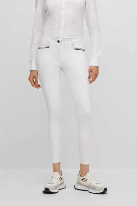 BOSS EQUESTRIAN Women's Breeches Knee Grip Hazel White - Ridershouse.com