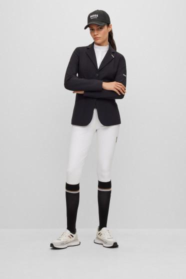 BOSS EQUESTRIAN Dames Rijbroek Knie Grip Hazel Wit - Ridershouse.com BOSS EQUESTRIAN Dames Rijbroek Knie Grip Hazel Wit - Ridershouse.com