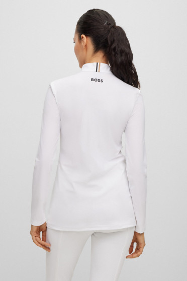 BOSS EQUESTRIAN Dames Signature Stripe Wedstrijd Shirt Evy - Ridershouse.com BOSS EQUESTRIAN Dames Signature Stripe Wedstrijd Shirt Evy - Ridershouse.com