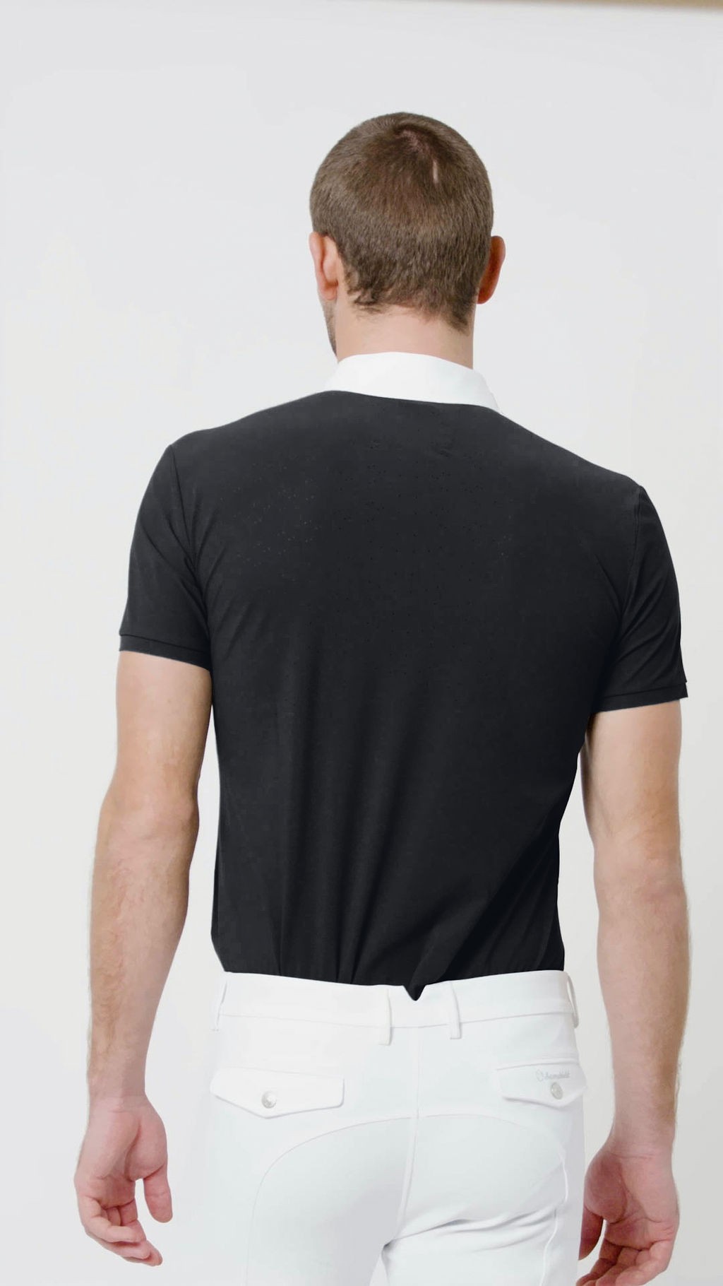 Ridershouse: Samshield Wedstrijd Shirt Calvin Korte Mouwen - Kleur zwart Ridershouse: Samshield Wedstrijd Shirt Calvin Korte Mouwen - Kleur zwart