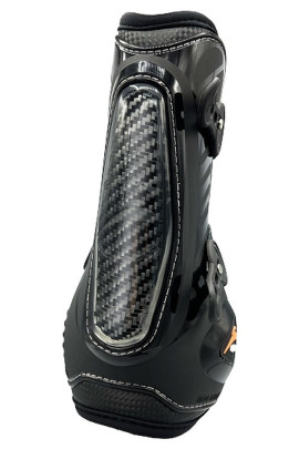 Ridershouse: eQuick eCarbon Shock Peesbeschermers - kleur zwart Ridershouse: eQuick eCarbon Shock Peesbeschermers - kleur zwart