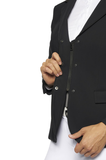 Ridershouse: GP Zip Wedstrijd Jasje Zwart Cavalleria Toscana in de kleur zwart Ridershouse: GP Zip Wedstrijd Jasje Zwart Cavalleria Toscana in de kleur zwart