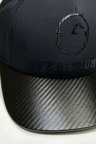 Ridershouse: Vestrum Anzio Cap - Black Made of 100% Cotton Ridershouse: Vestrum Anzio Cap - Black Made of 100% Cotton