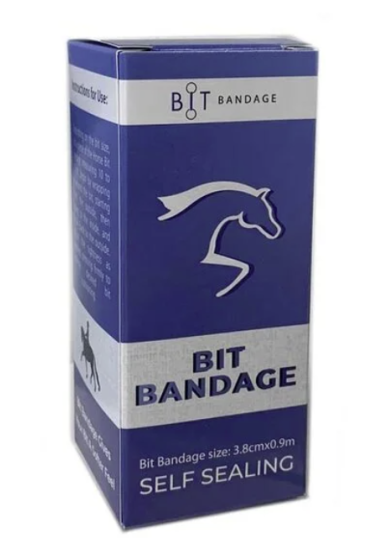 Ridershouse: Bit Bandage Self Sealing - geeft een zachter gevoel in de paardenmond Ridershouse: Bit Bandage Self Sealing - geeft een zachter gevoel in de paardenmond