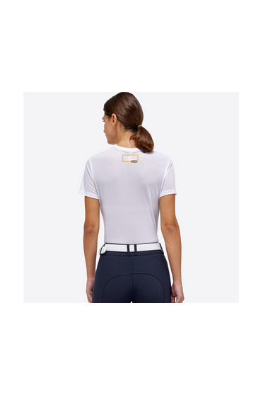 Ridershouse: RG Italy - Mesh T-shirt Wit Ridershouse: RG Italy - Mesh T-shirt Wit