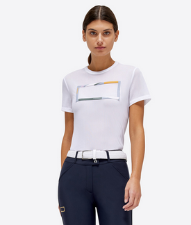 Ridershouse: RG Italy - Mesh T-shirt Wit Ridershouse: RG Italy - Mesh T-shirt Wit