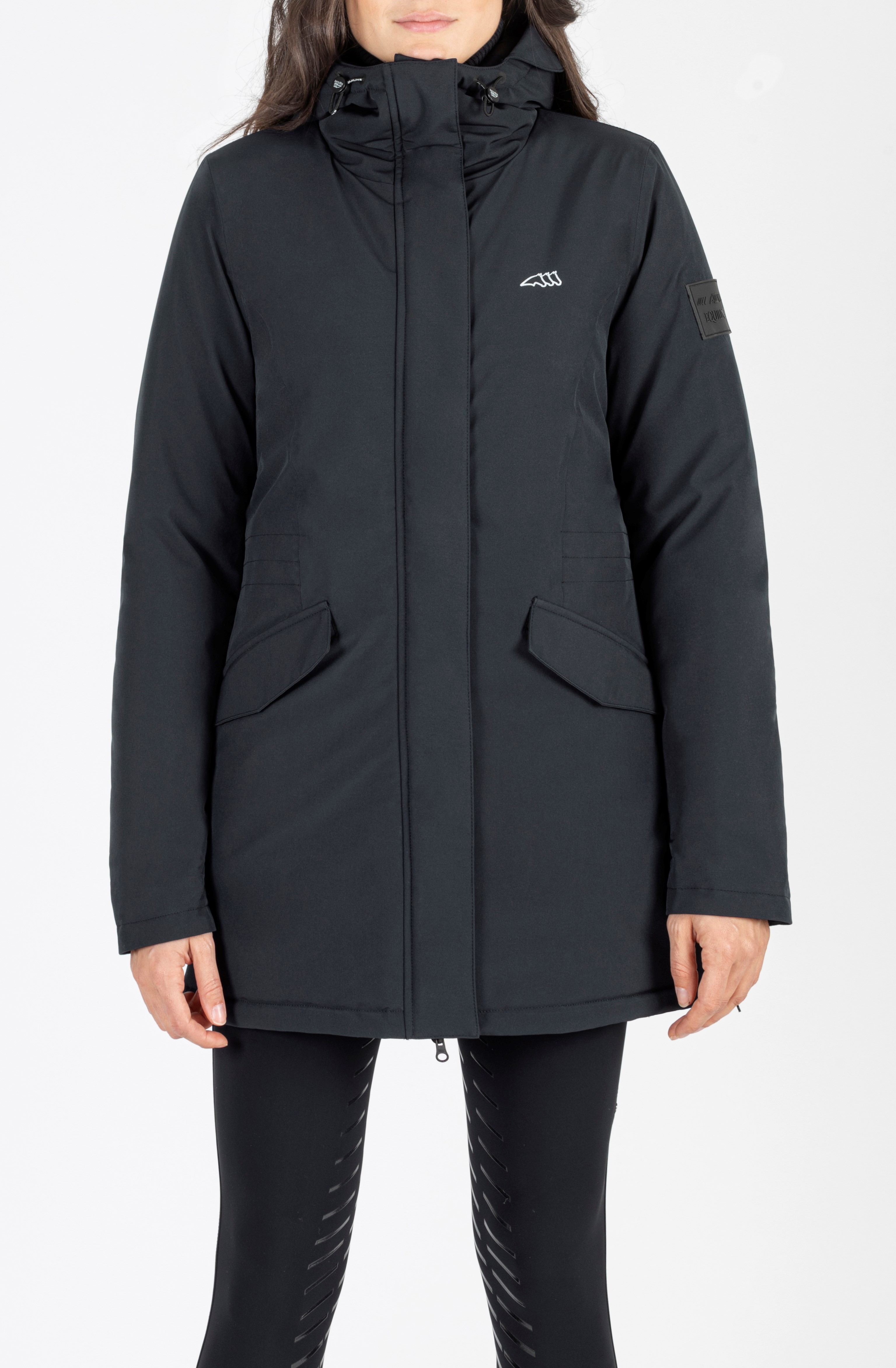 Ridershouse: Equiline Women's Citac Winter Jacket - in the color: black Ridershouse: Equiline Women's Citac Winter Jacket - in the color: black