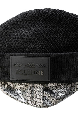 Ridershouse: Equiline Cabic Thermo Muts / beanie - in de kleur Zwart Ridershouse: Equiline Cabic Thermo Muts / beanie - in de kleur Zwart