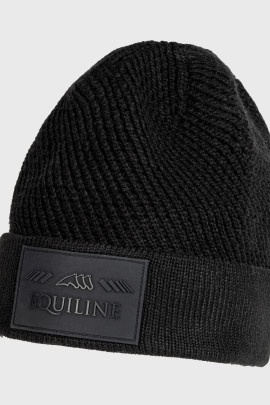 Ridershouse: Equiline Cabic Thermo Muts / beanie - in de kleur Zwart Ridershouse: Equiline Cabic Thermo Muts / beanie - in de kleur Zwart