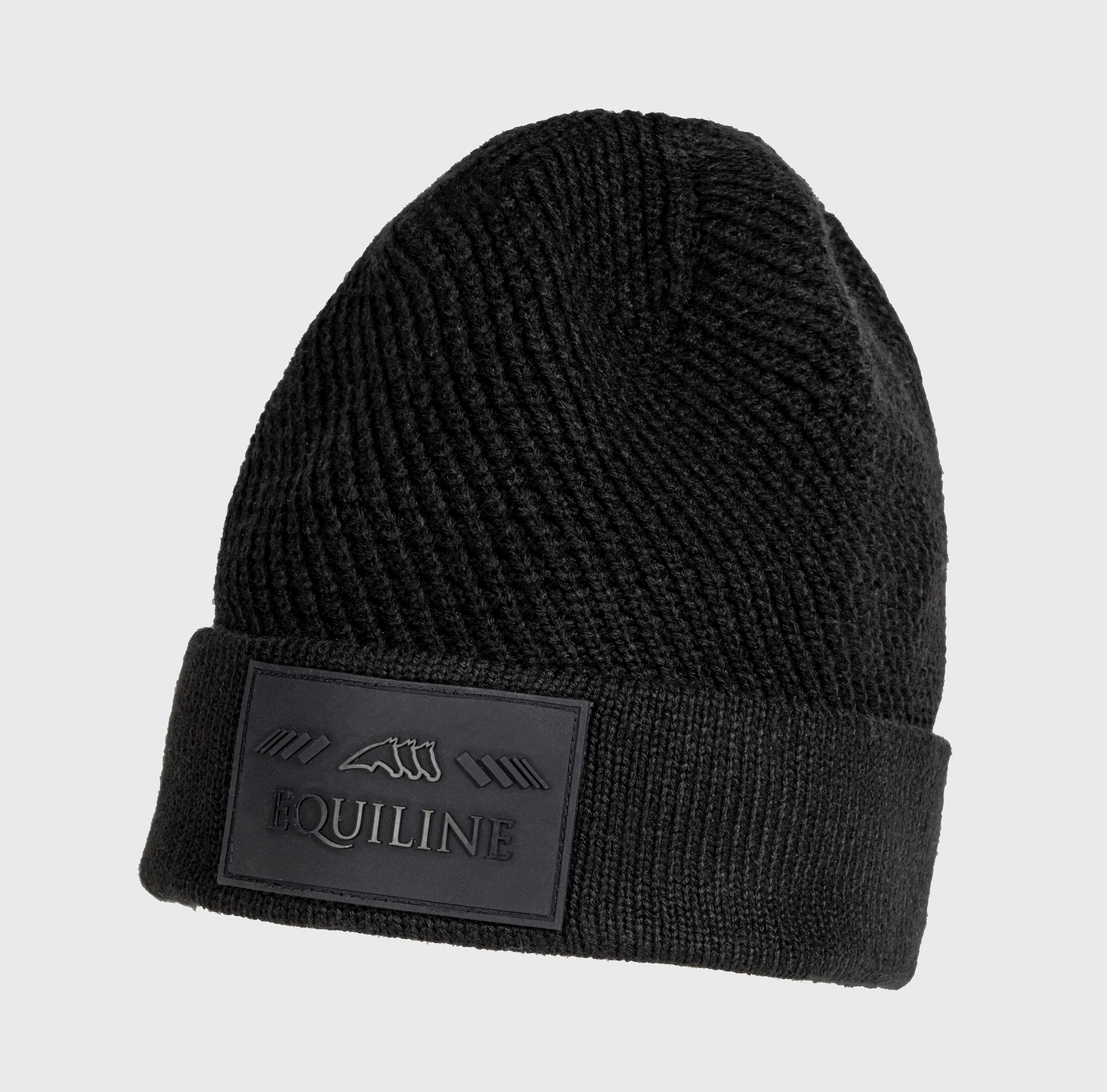Ridershouse : Equiline Cabic Thermal Hat / Beanie - in the color Black Ridershouse : Equiline Cabic Thermal Hat / Beanie - in the color Black