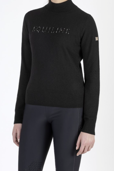 Equiline Dames Pullover Gillen - Kleur Zwart - Ridershouse.com Equiline Dames Pullover Gillen - Kleur Zwart - Ridershouse.com