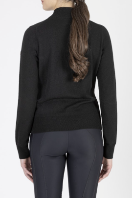 Equiline Women's Pullover Gillen - Color Black - Ridershouse.com Equiline Women's Pullover Gillen - Color Black - Ridershouse.com