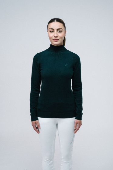Ridershouse: Samshield Women's Pull Over Lidia - in the color posy green Ridershouse: Samshield Women's Pull Over Lidia - in the color posy green