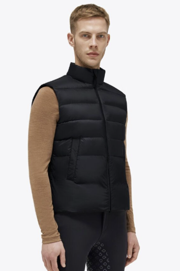 Ridershouse: Cavalleria Toscana Heren Nylon Puffer Vest Bodywarmer Zwart Ridershouse: Cavalleria Toscana Heren Nylon Puffer Vest Bodywarmer Zwart